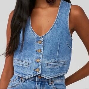 Rollas Dallas Denim Vest
